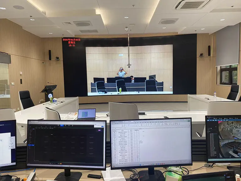 上海张江科学城指挥中心实景-禹亮科技