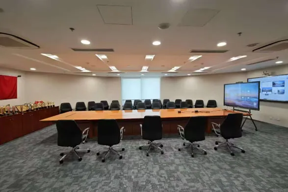 大型部门会议室解决方案 - MAXHUB网络音频一体机扩声与发言系统
